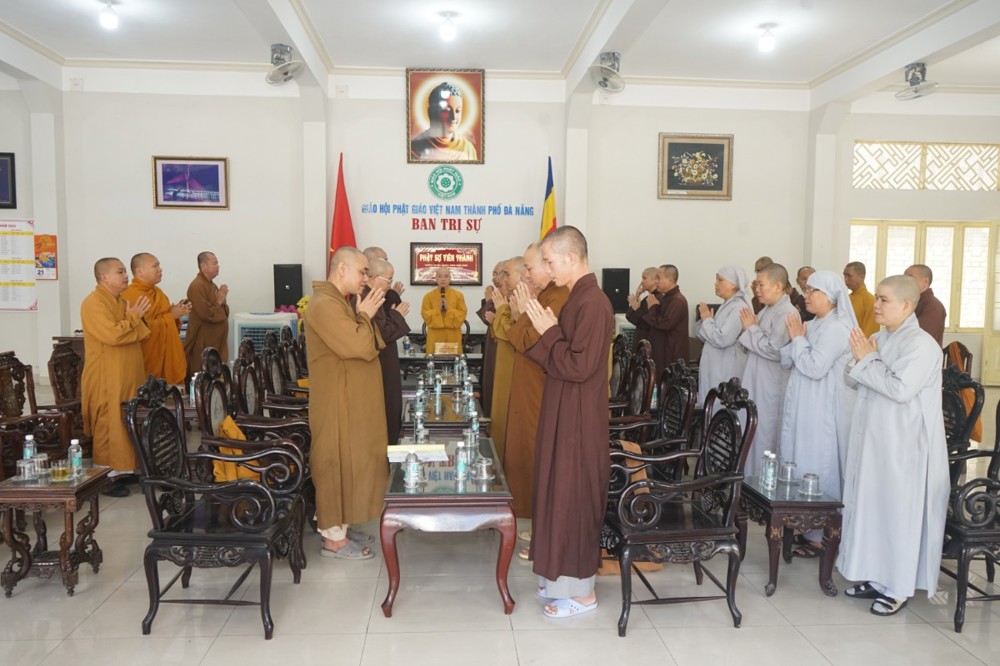 Đà Nẵng: Thường trực Ban Trị sự họp rà soát công tác tổ chức Đại lễ Phật đản PL.2570 – DL.2026