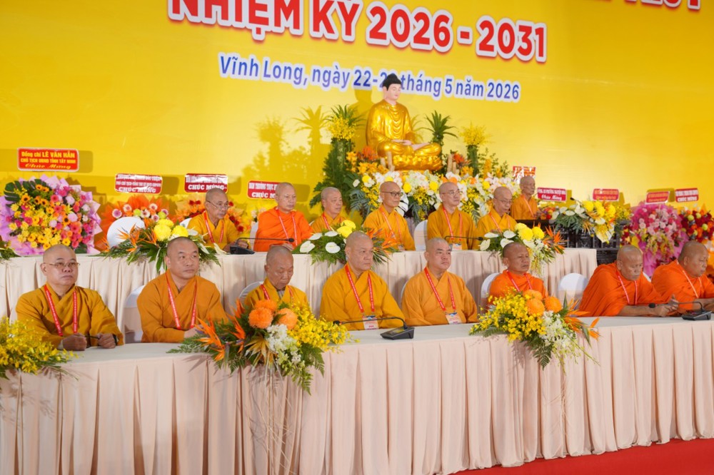 Vĩnh Long: Long trọng cử hành Đại Lễ kỷ niệm 45 năm thành lập Giáo hội Phật giáo Việt Nam – Hướng đến Đại hội Đại biểu Phật giáo tỉnh lần thứ nhất (nhiệm kỳ 2026 – 2031)