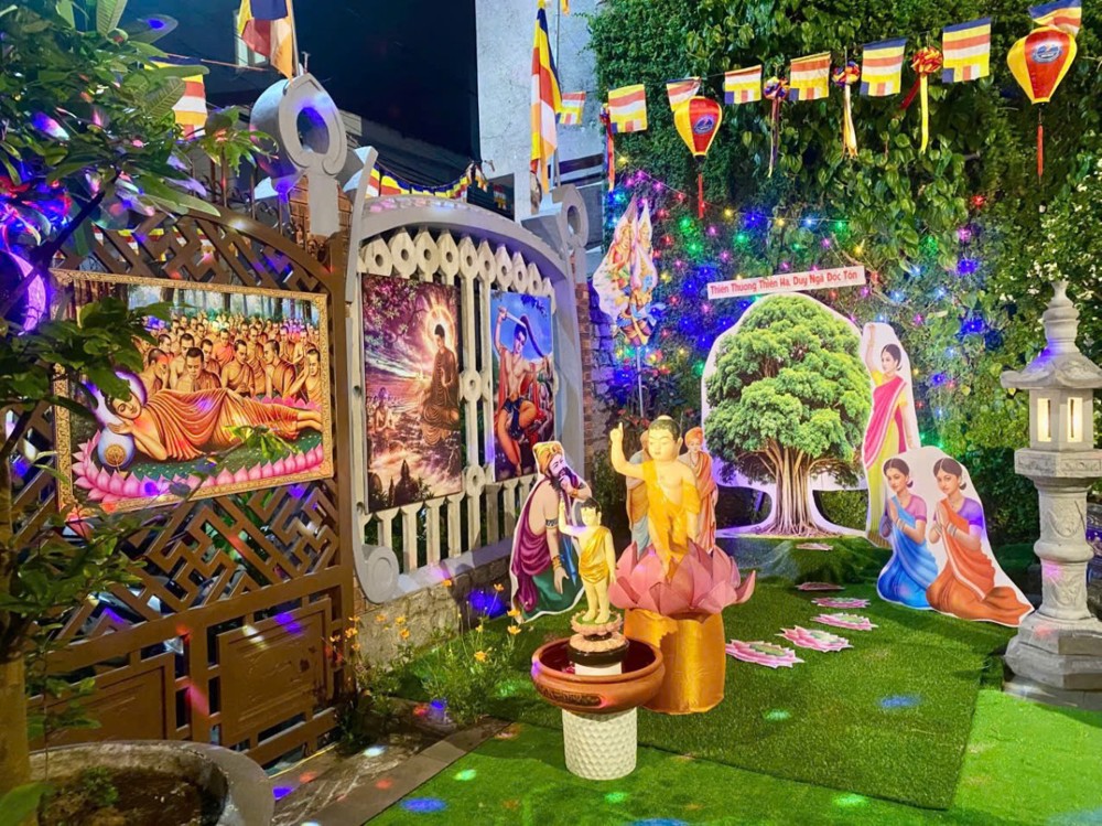 Đà Nẵng: Chùa Phục Đán trang nghiêm cử hành lễ Mộc dục Đại lễ Phật đản PL.2570