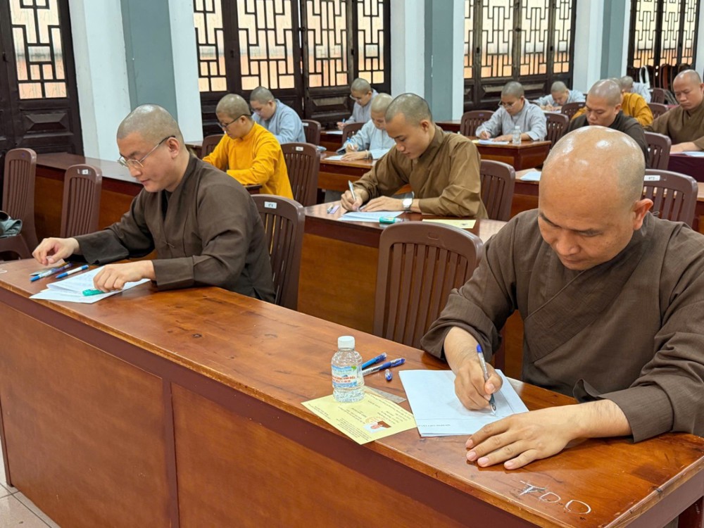 TP.HCM: Ban Điều hành Đào tạo Giảng sư phía Nam tổ chức thi tuyển sinh lớp Cao cấp Giảng sư khóa XIV