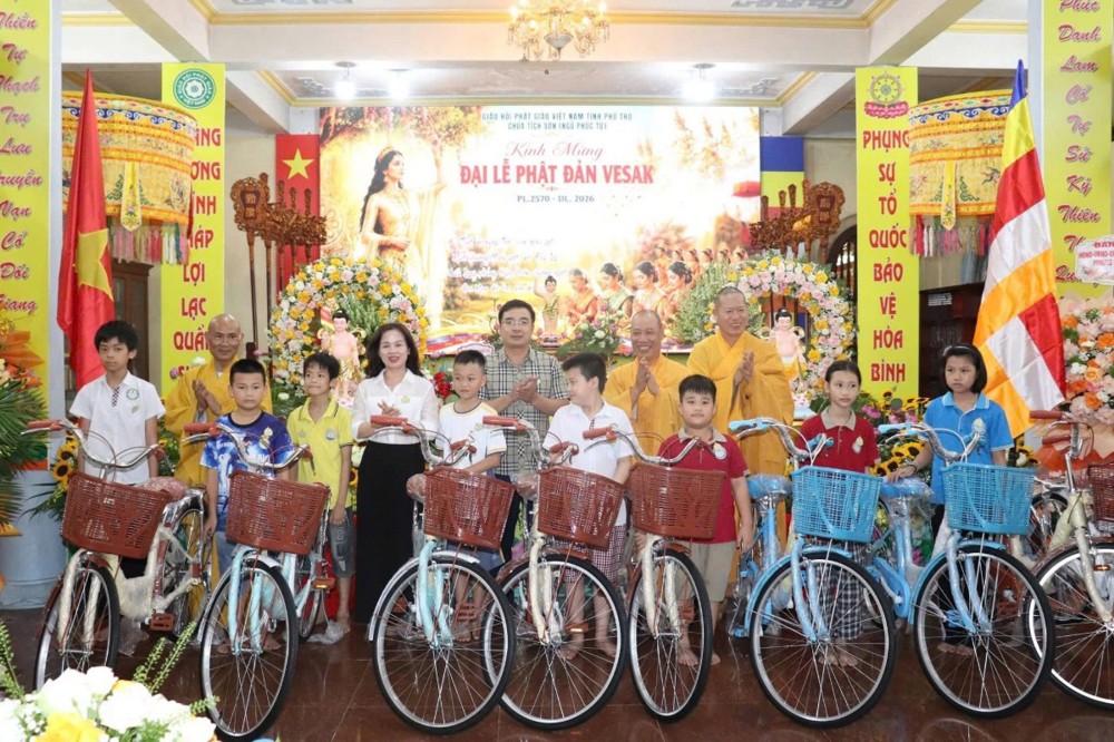 Phú Thọ: Chùa Tích Sơn trang nghiêm tổ chức Đại lễ Phật đản PL.2570 - DL.2026