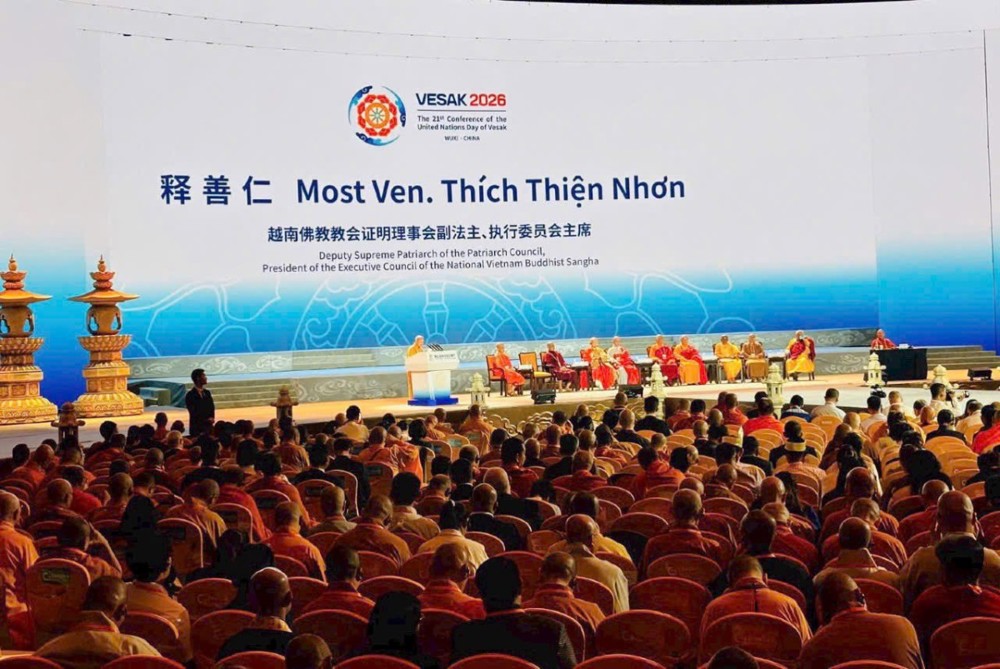 Toàn văn bài phát biểu của Trưởng lão Hoà thượng Chủ tịch tại Đại lễ Vesak LHQ 2026