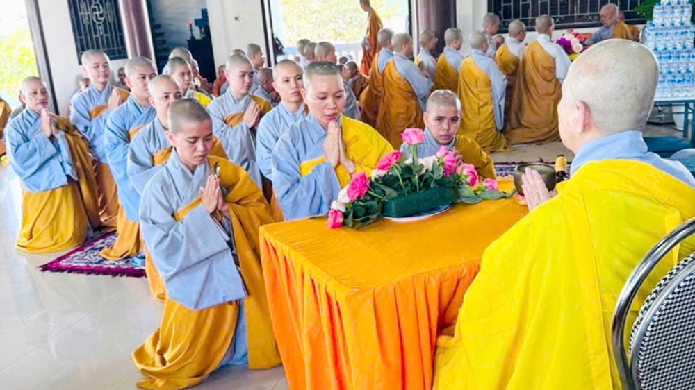 Quảng Ngãi: Chư Ni tỉnh trang nghiêm cử hành lễ tác pháp kiết giới An cư kiết hạ PL.2570 – DL.2026