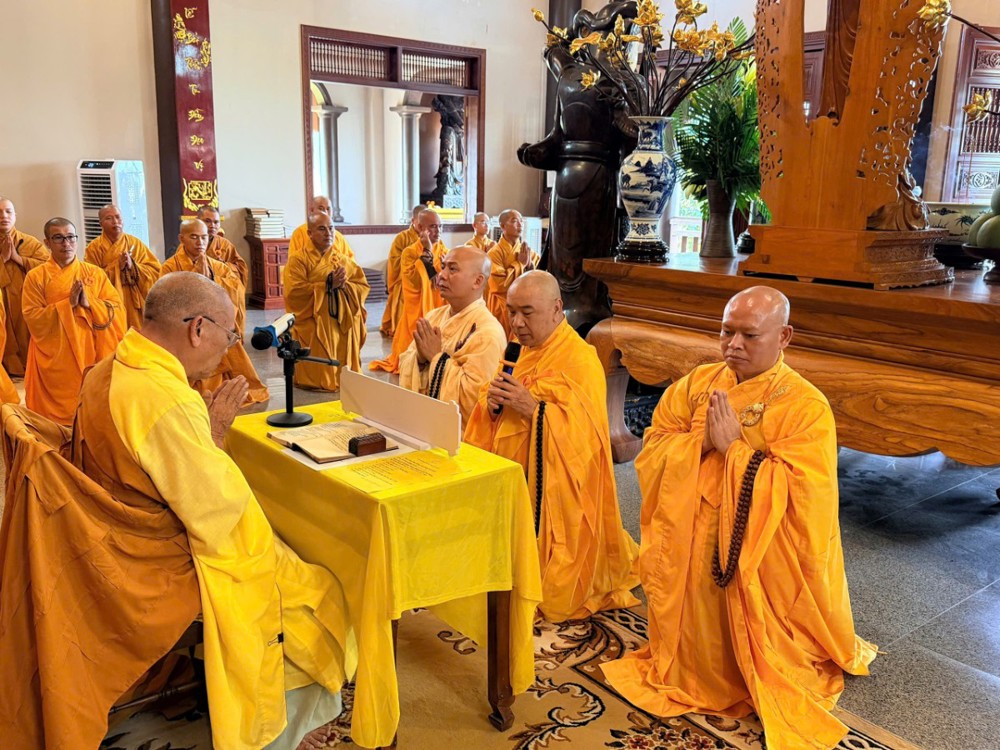 Gia Lai: Chư Tăng hạ trường Tổ đình Thiên Bình trang nghiêm tác pháp An cư kiết hạ PL.2570 – DL.2026