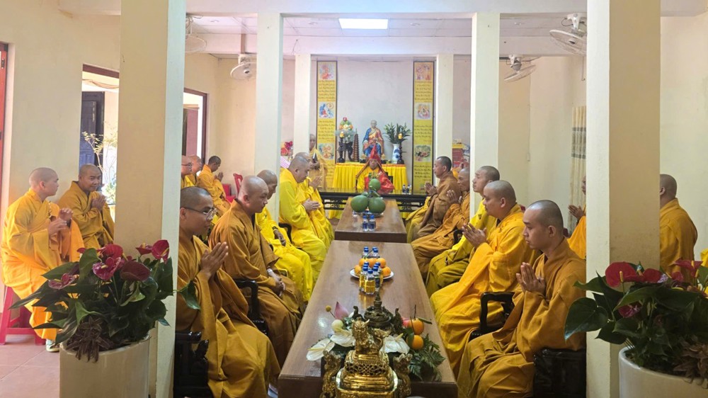 Quảng Ngãi: Tổ đình Sắc Tứ Thiên Ấn khai chuông bản, kiết giới An cư kiết hạ PL.2570