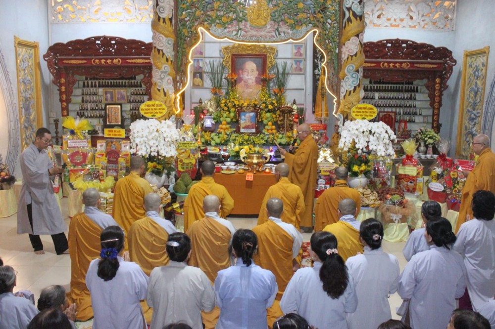 Đồng Tháp: Chùa Kim Thiền trang nghiêm tổ chức lễ húy kỵ lần thứ 14 cố Hòa thượng Thích Minh Hiện – Khai sơn chùa Kim Thiền