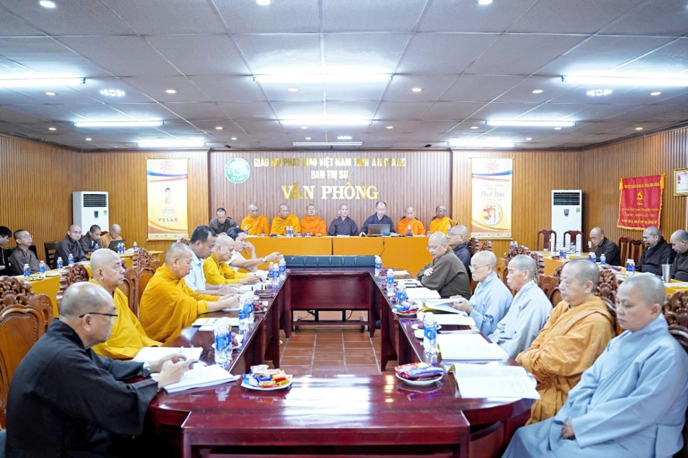 An Giang: Thường trực BTS GHPGVN tỉnh họp triển khai công tác và khảo sát chuẩn bị Đại hội Đại biểu Phật giáo tỉnh lần thứ I