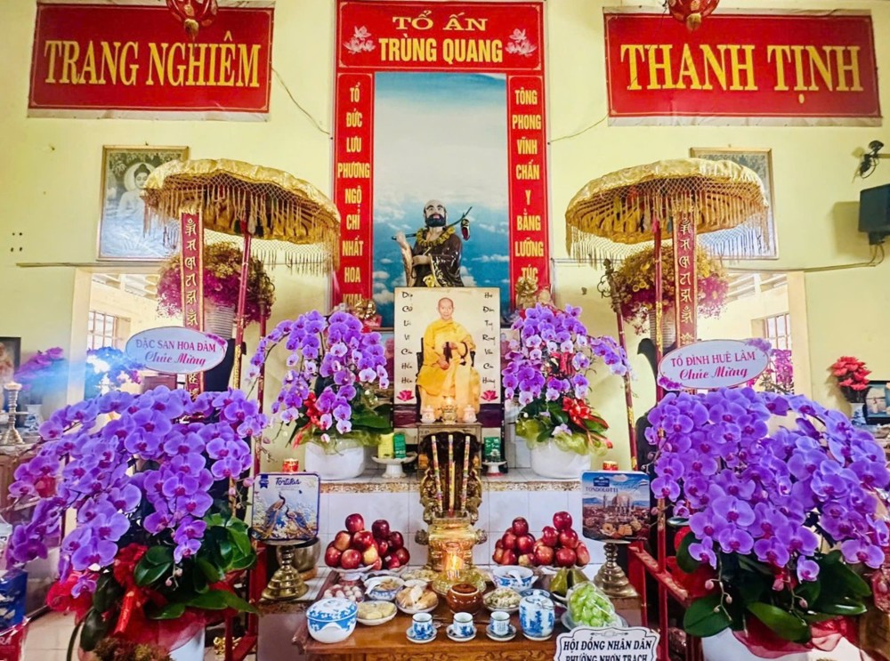 Đồng Nai: Chùa Long Hoa trang nghiêm tổ chức Lễ tưởng niệm lần thứ 18 cố Thượng tọa thượng Huệ hạ Đức – Tổ khai sơn bổn tự