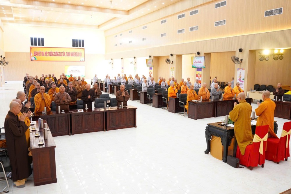 Ban Trị sự GHPGVN tỉnh An Giang khu vực Văn phòng 1 họp triển khai công tác tổ chức Đại hội Đại biểu Phật giáo lần thứ I, nhiệm kỳ 2026-2031