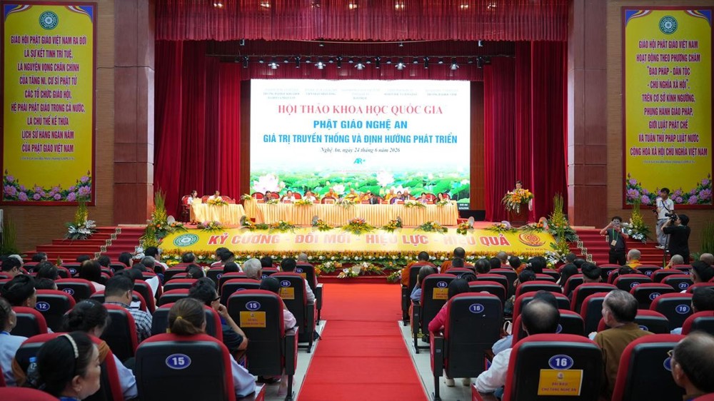 Hơn 80 bài tham luận quy tụ tại Hội thảo “Phật giáo Nghệ An: Giá trị truyền thống và định hướng phát triển”