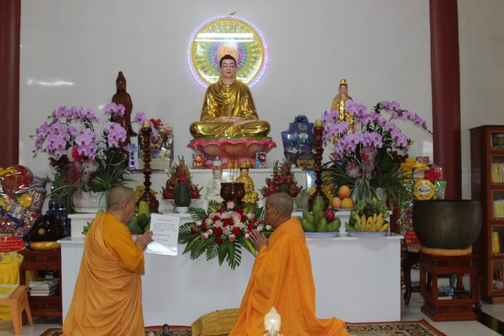 Lâm Đồng: Tịnh xá Ngọc Chiếu trang nghiêm cử hành lễ tác pháp kết giới an cư kiết hạ Phật lịch 2570