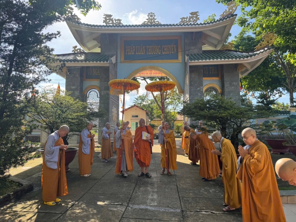 Đồng Nai: Hòa thượng Thích Bửu Chánh thuyết giảng tại Trường hạ chùa Diệu Âm