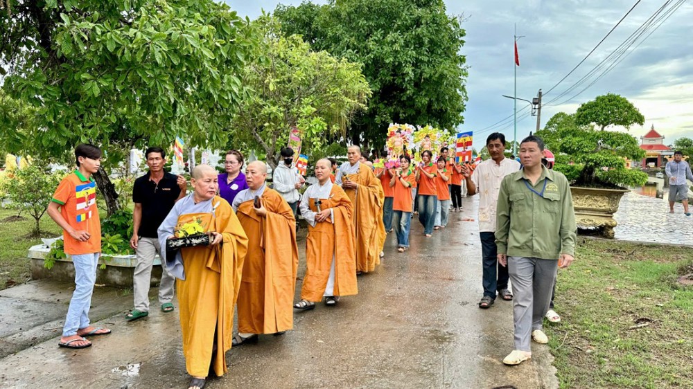 Cà Mau: Chùa Vạn Phước (xã Nguyễn Việt Khái) hân hoan kính mừng Đại lễ Phật đản Phật lịch 2570