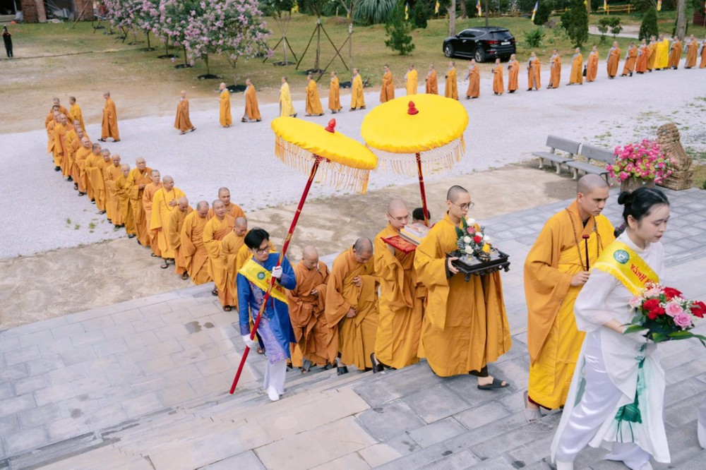 Phú Thọ: Hạ trường chùa Vân – Tịnh viện Vân Sơn khai pháp khóa An cư kiết hạ PL.2570