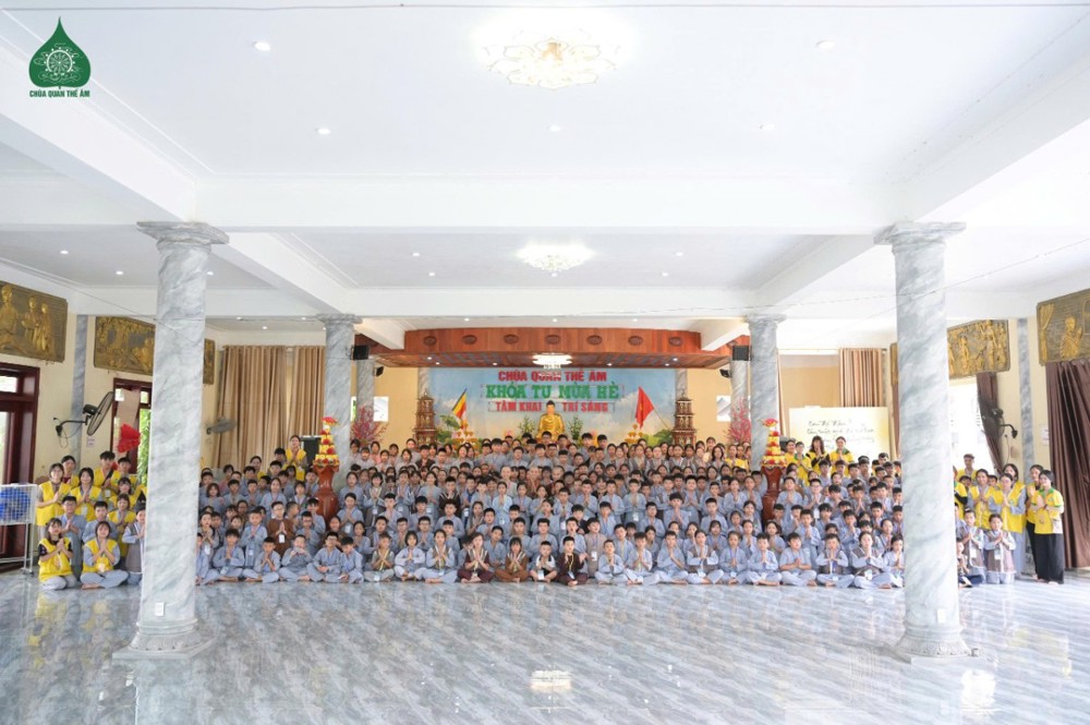 Hà Nội: Chùa Quan Thế Âm tổ chức Khóa sinh hoạt Phật pháp mùa Hè 2026 chủ đề “Tâm Khai Trí Sáng”
