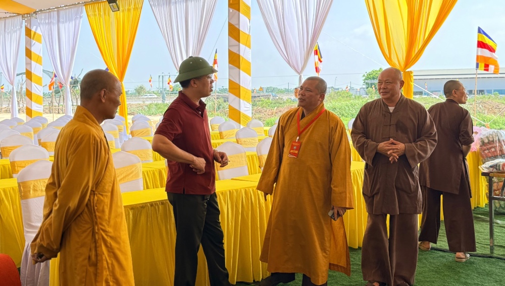 Tăng Ni, Phật tử Thanh Hóa hoan hỷ chuẩn bị Lễ động thổ xây dựng Trụ sở Ban Trị sự Phật giáo tỉnh