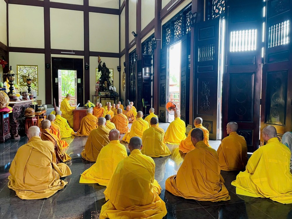 Lâm Đồng: Kỳ Bố-tát đầu tiên mùa An cư Phật lịch 2570 tại các trường hạ Phật giáo liên xã Hàm Tân