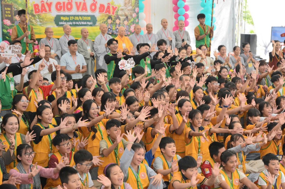 Đồng Nai: Chùa Bảo Quang khai mạc Khóa sinh hoạt Phật pháp mùa Hè 2026 chủ đề "Bây giờ và ở đây"