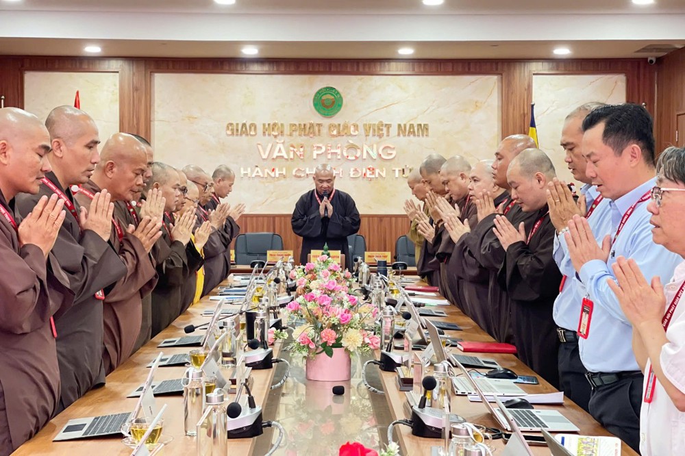 TP. HCM: Chư Tôn đức Văn phòng 2 Trung ương Giáo hội họp giao ban kỳ 3 năm 2026