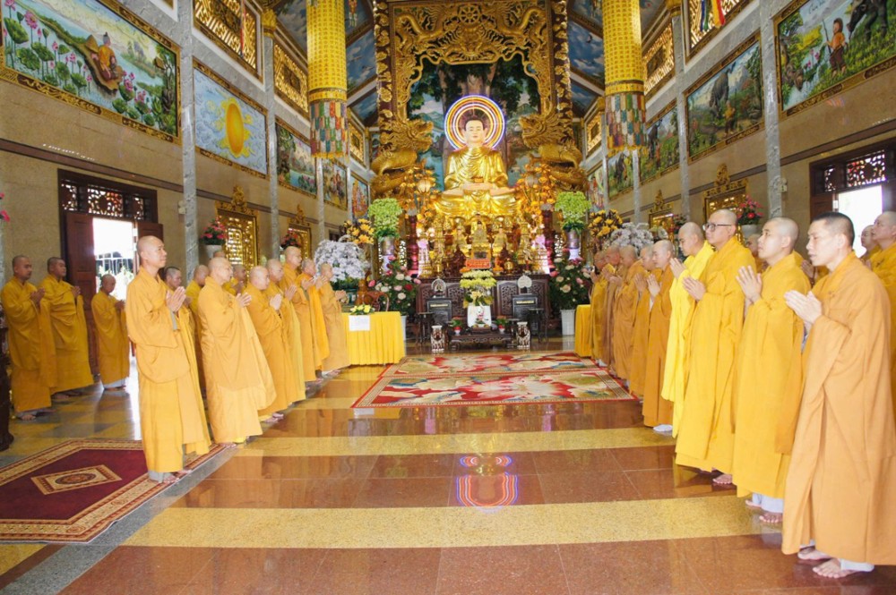 Vĩnh Long: Chư hành giả Tăng An cư Kiết hạ Chùa Vĩnh An trang nghiêm tác pháp An cư PL. 2570 – DL. 2026 – Mở đầu mùa An cư Kiết hạ