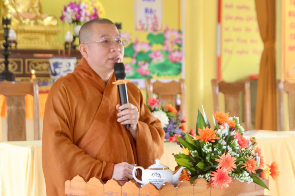 Đồng Nai: Đại đức Thích Thiện Trí sinh hoạt Tăng sự tại trường hạ khu vực IX