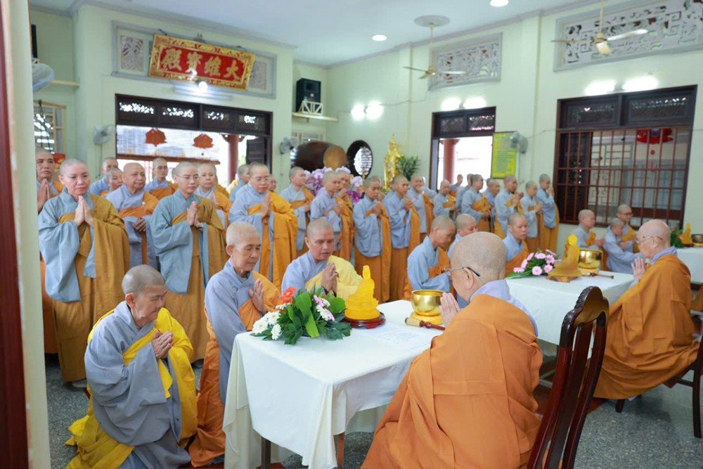 TP.HCM: 127 hành giả Ni tác pháp an cư kiết hạ tại Ni viện Vạn Hạnh