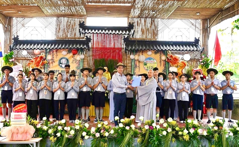 Hưng Yên: Trang trọng Lễ khai mạc Trại La Hầu La – Họp bạn Ngành Đồng lần thứ I, GĐPT tỉnh