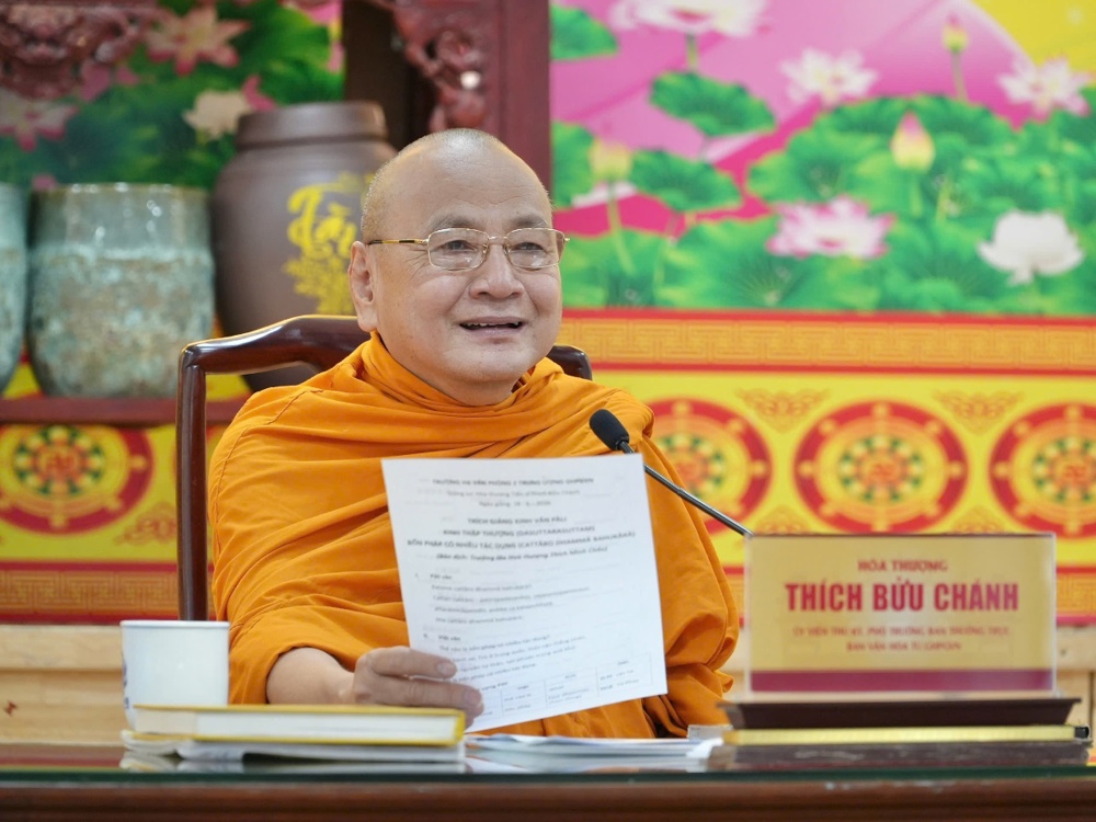 TP.HCM: Hòa thượng Thích Bửu Chánh thuyết giảng tại Trường hạ Văn phòng 2 Trung ương Giáo hội