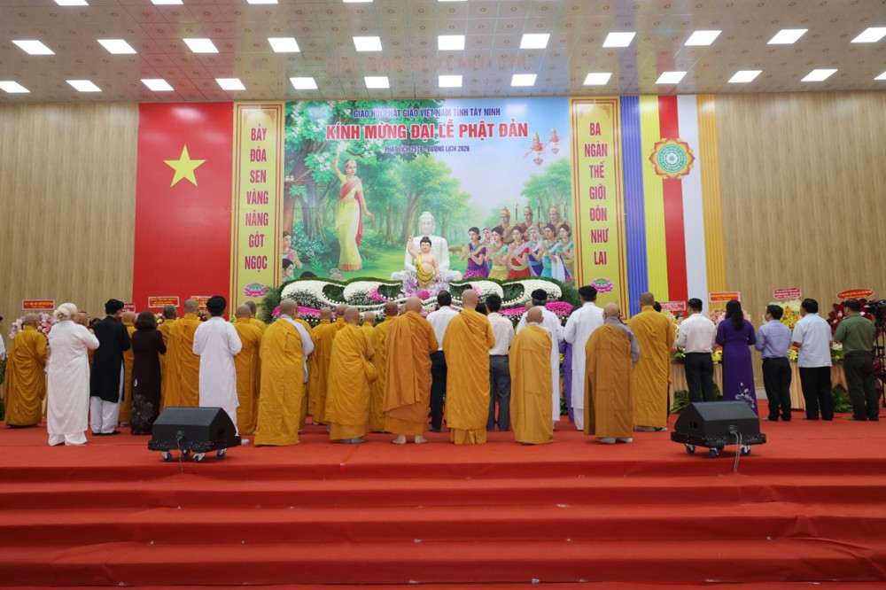 Tây Ninh: Trang nghiêm Đại lễ Phật Đản và Lễ Tổng Khai giảng Khóa An cư kết hạ PL.2570 - DL.2026