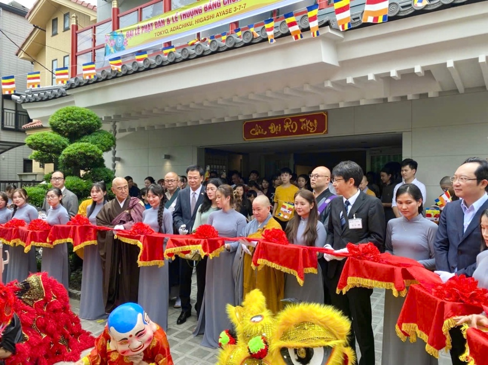 Khánh thành chùa Đại Ân Tokyo: Dấu ấn văn hóa và tâm linh Việt Nam giữa lòng thủ đô Nhật Bản