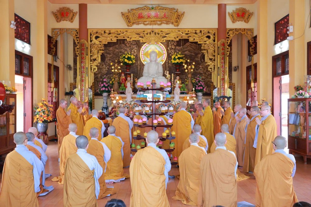 TP.HCM: Chùa Long Nhiễu trang nghiêm cử hành Lễ an vị pháp tướng chư vị Tổ sư môn phong Thiên Thai Giáo Quán