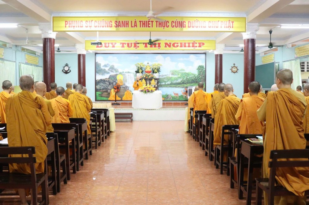 TP.HCM: Ni sư Thích Nữ Hằng Liên thuyết giảng tại trường hạ Tổ đình Tịnh xá Ngọc Phương