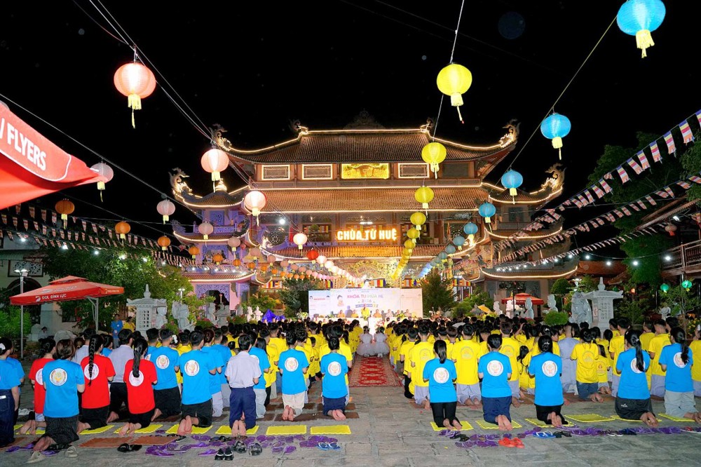 TP.HCM: Khai mạc Khóa tu Mùa hè “Đức Phật Trong Con” lần thứ VII tại Chùa Từ Huệ 