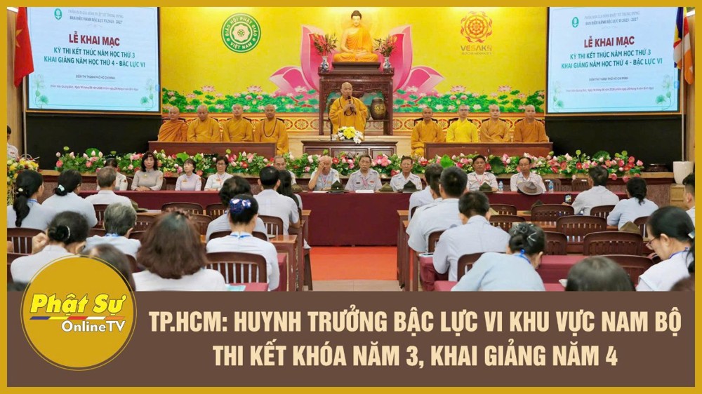 [Video] TP.HCM: Huynh trưởng bậc Lực VI khu vực Nam bộ thi kết khóa năm 3, khai giảng năm 4