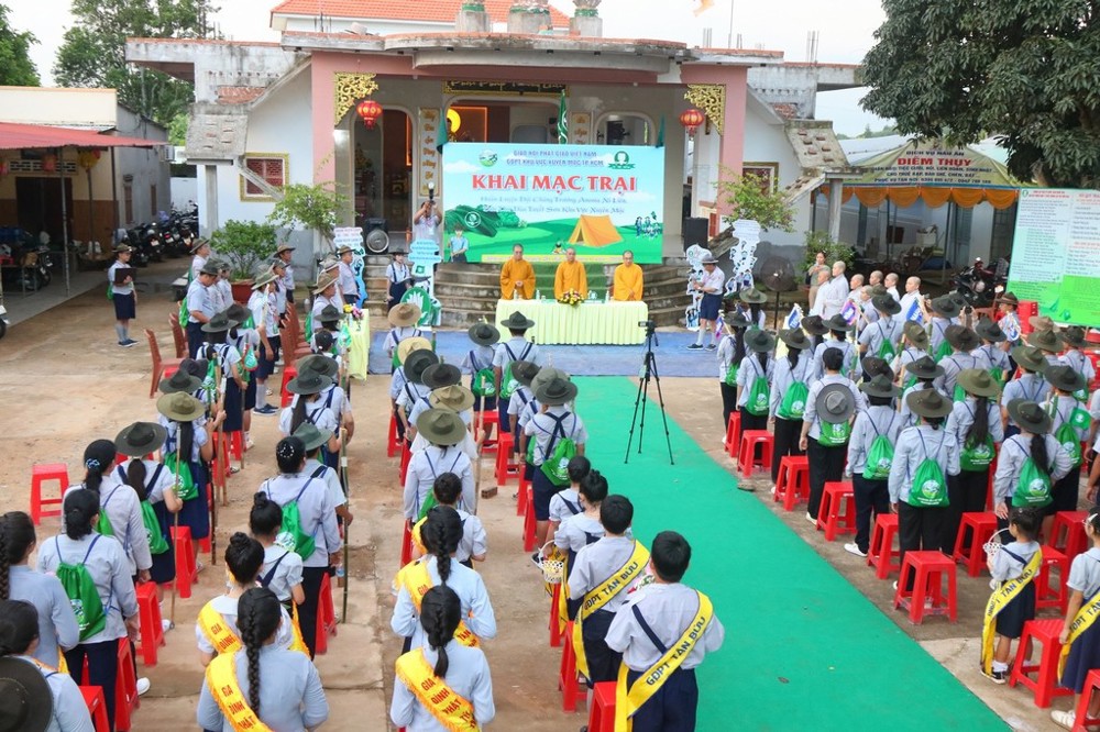 TP.HCM: GĐPT khu vực Xuyên Mộc khai mạc Liên trại huấn luyện Anoma - Ni Liên - Tuyết Sơn