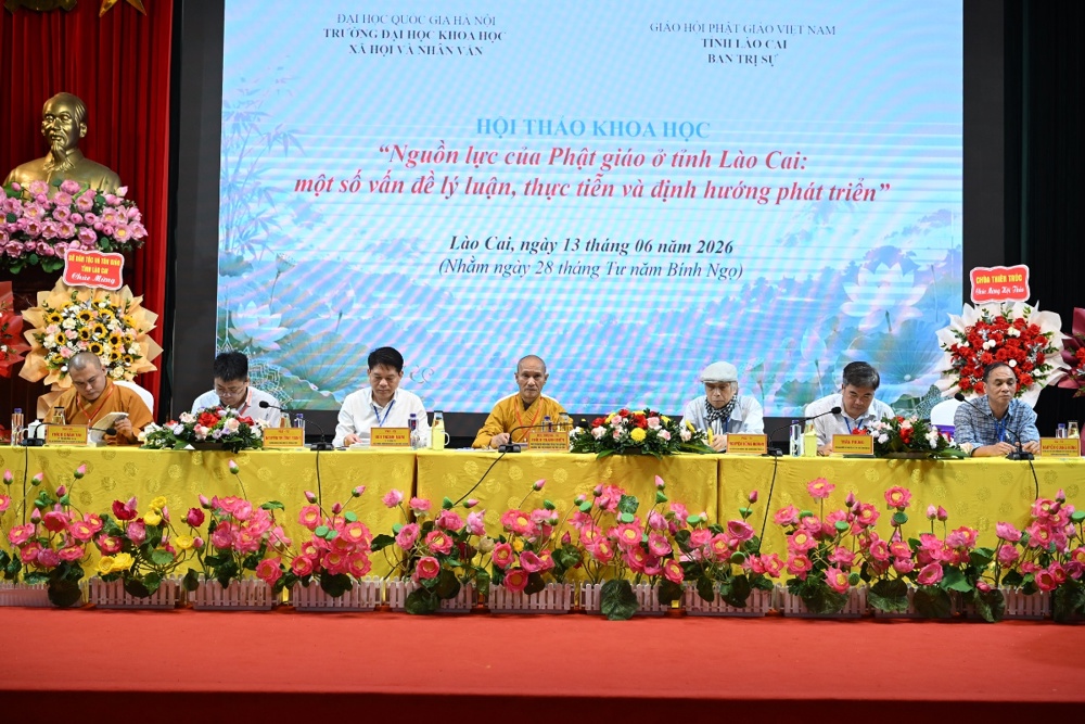 Lào Cai: Hội thảo khoa học “Nguồn lực của Phật giáo ở tỉnh Lào Cai: một số vấn đề lý luận, thực tiễn và định hướng phát triển”