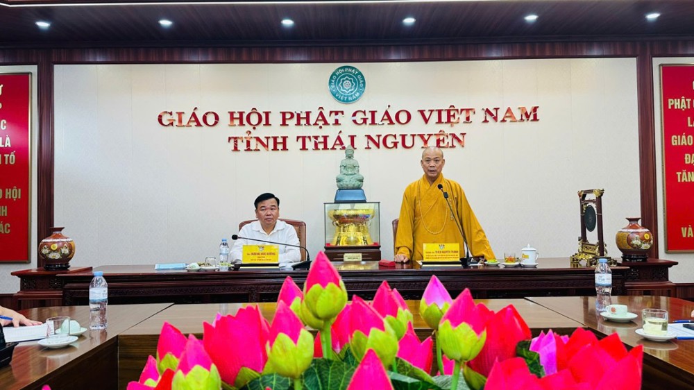 Thái Nguyên: Hội nghị tiếp xúc, trao đổi về tình hình Phật giáo và công tác quản lý nhà nước đối với Phật giáo trên địa bàn tỉnh