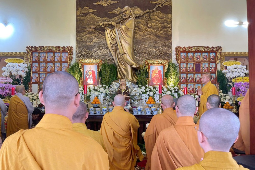 TP. HCM: Lễ an vị pháp tướng chư vị Tổ sư Tông phong Thiên Thai Giáo Quán tại chùa Long Nhiễu 