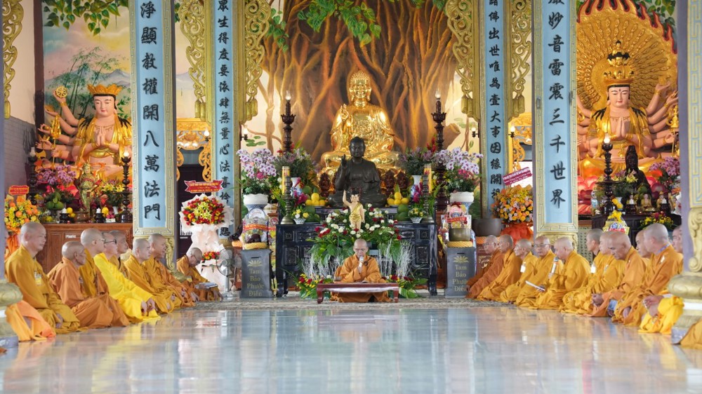 Khánh Hòa: Phật giáo Nam Khánh Hòa khai khóa An cư kiết hạ PL. 2570, trang nghiêm lễ tác pháp an cư tại 5 trú xứ