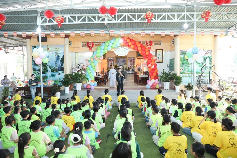 Đồng Tháp: Chùa Phổ Tịnh tổ chức khóa Sinh hoạt hè “Thắp sáng niềm tin” dành cho 200 thanh thiếu nhi