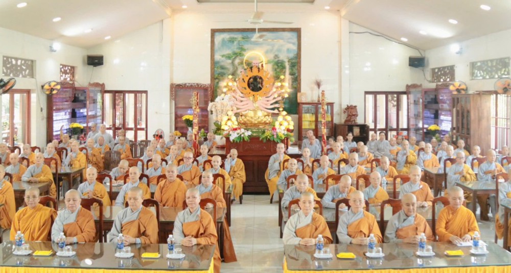 Đồng Nai: Trang nghiêm Lễ khai mạc Khóa huân tu 7 ngày tại trường hạ Ni khu vực VII – chùa Diệu Âm