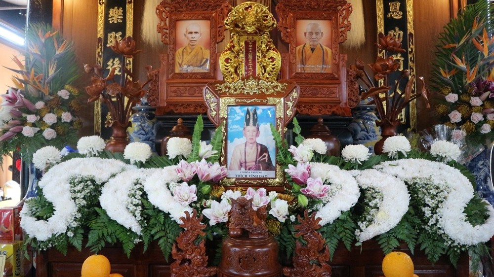 Vĩnh Long: Chùa Thinh Văn trang nghiêm thiết lễ Húy kỵ tưởng niệm giác linh cố Hòa thượng Thích Vĩnh Đạo