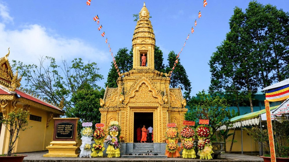 An Giang: Trang trọng tưởng niệm 52 năm ngày hy sinh của 4 vị Hòa thượng liệt sĩ tại Tháp Cù Là