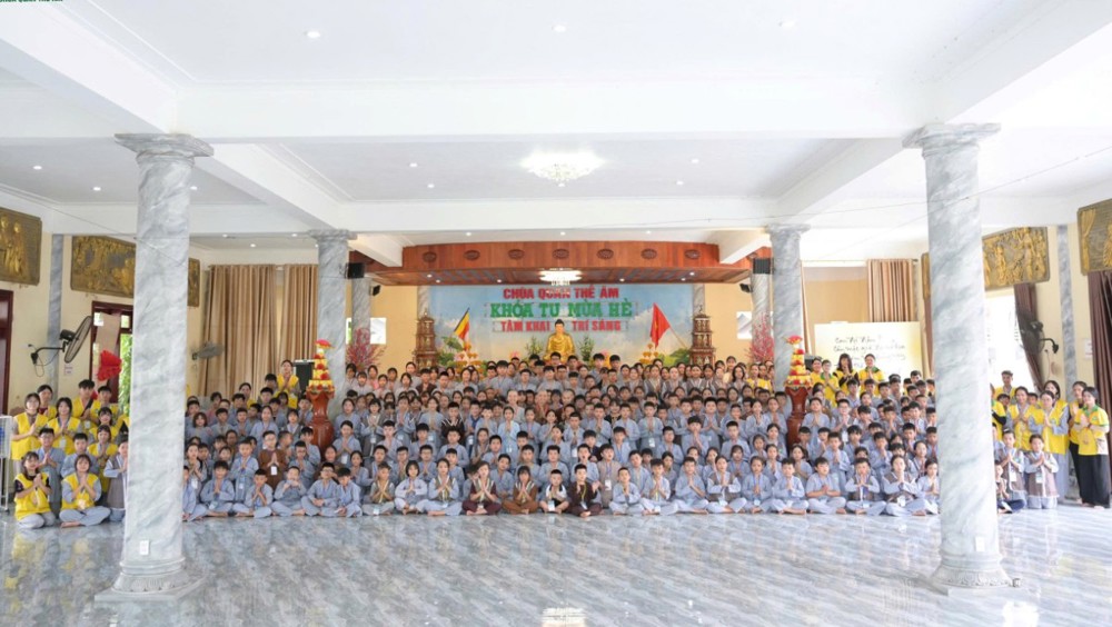 Hà Nội: Chùa Quan Thế Âm tổ chức Khóa sinh hoạt Phật pháp mùa Hè 2026 chủ đề “Tâm Khai Trí Sáng”