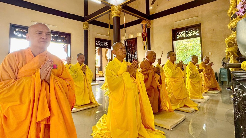 Quảng Ngãi: Hạ trường chùa Kim Long trang nghiêm cử hành lễ tác pháp An cư kiết hạ PL.2570 – DL.2026