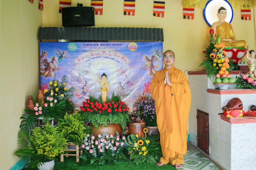 Tây Ninh: Mùa Phật đản Phật lịch 2570 an lành tại Tịnh xá Ngọc Minh