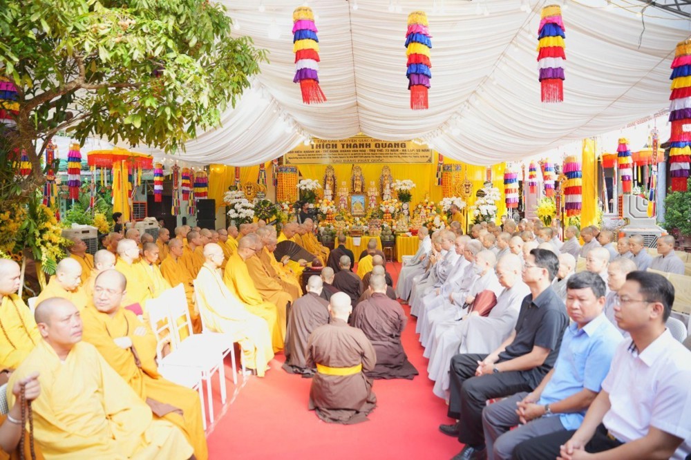 Hà Nội: Lễ truy niệm và phụng tống kim quan Hòa thượng Thích Thanh Quang nhập bảo tháp