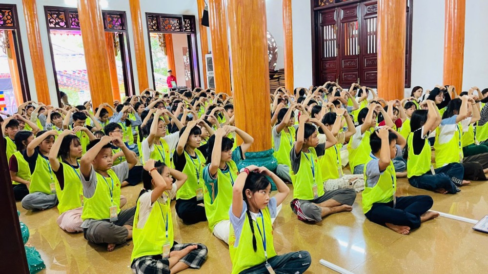 Đà Nẵng: Gần 200 bạn trẻ tham dự khóa sinh hoạt Phật pháp mùa hè năm 2026 “Tuổi trẻ Hướng Phật” lần I tại chùa Phước Quang