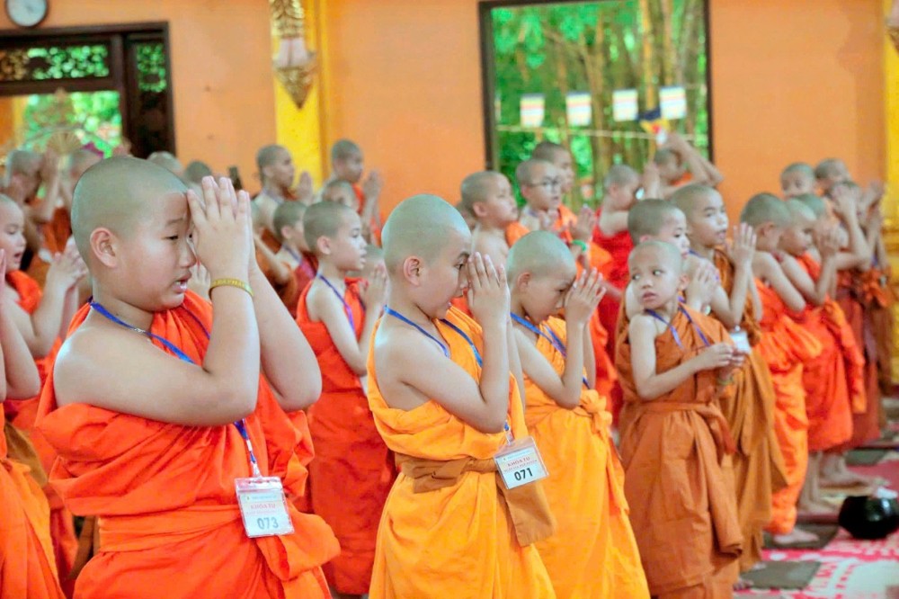 Đồng Nai: Thiền viện Phước Sơn tổ chức khóa tu xuất gia gieo duyên và sinh hoạt Phật pháp mùa hè