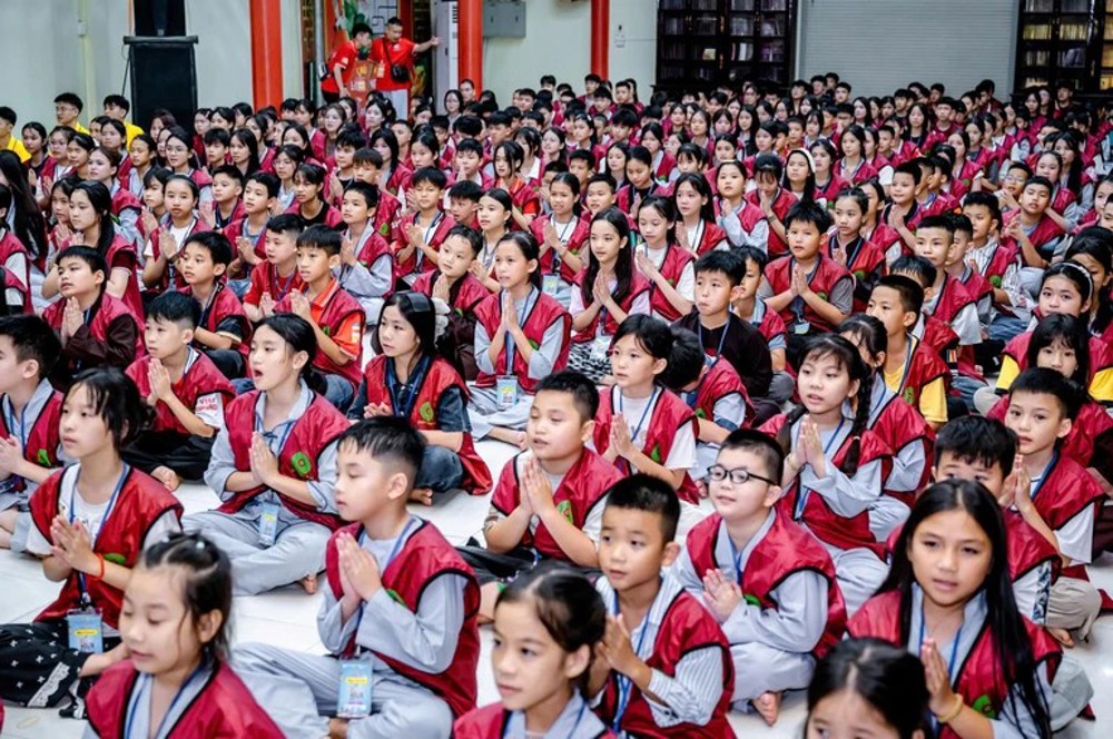 Thanh Hóa: 400 khóa sinh tham dự khóa sinh hoạt chủ đề “Phật ơi! Con về rồi” lần thứ IV tại Tổ đình Thanh Hà